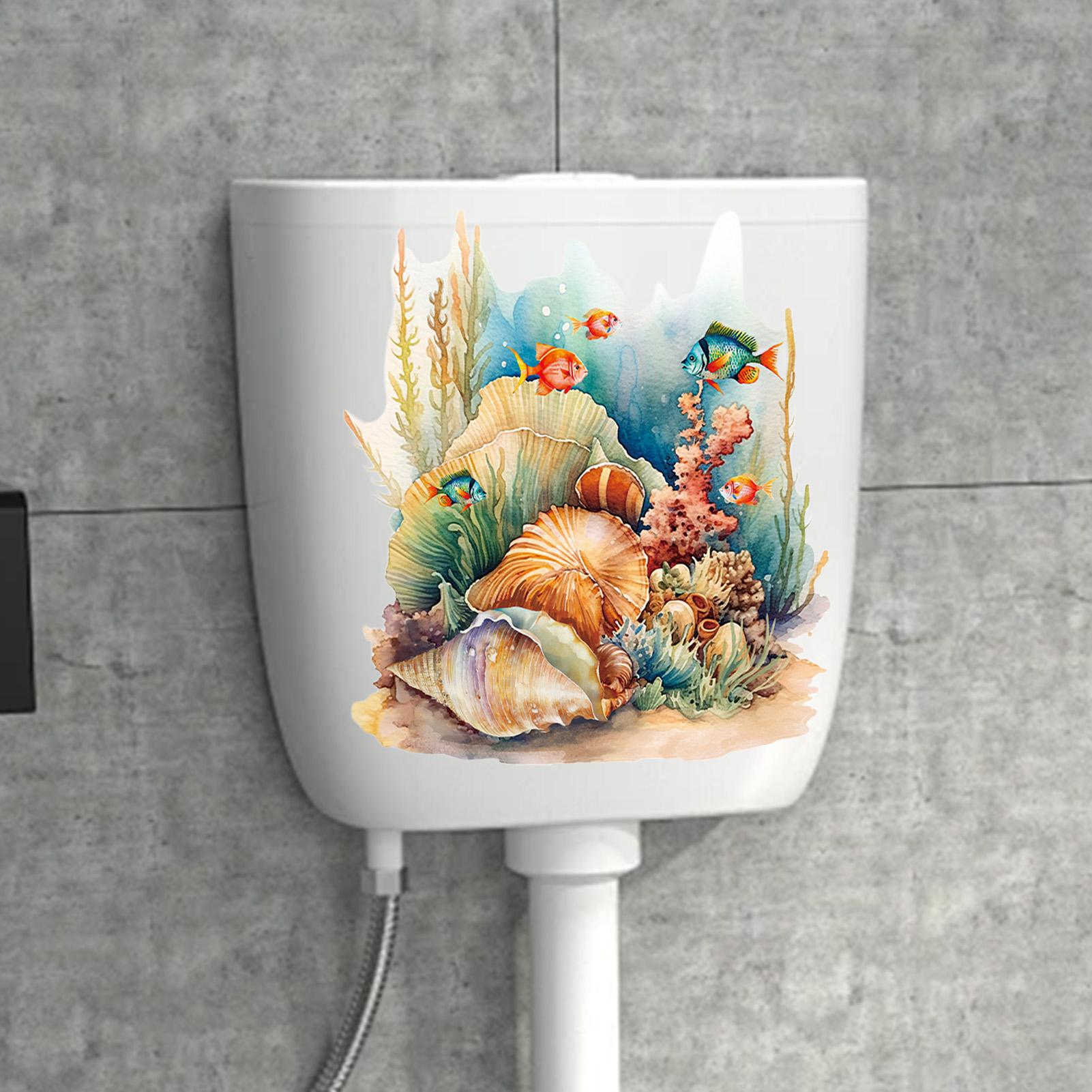 Aquarium Fish Poster - Background Aquarium 3D Sticker Poster Decoration