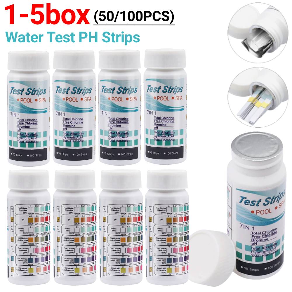 50/100PCS Water Test PH Strips - Aquarium Fish Accessories review and price