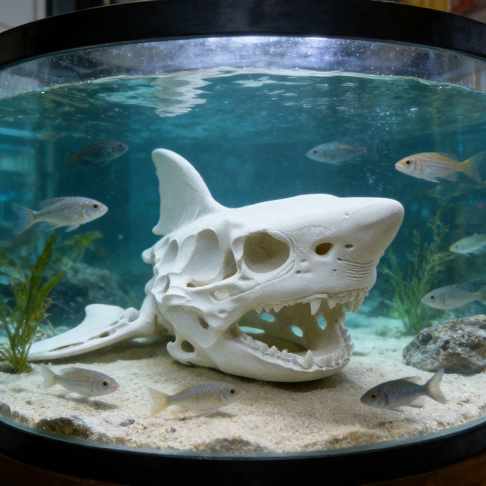 3D Printing Shark Skull Skelet - Aquarium Fish Shark review and price