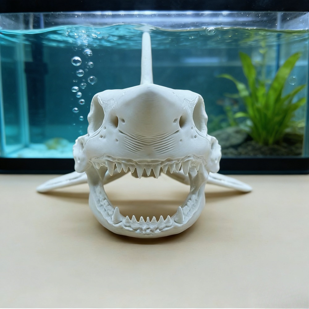 3D Printing Shark Skull Skelet - Aquarium Fish Shark review and price