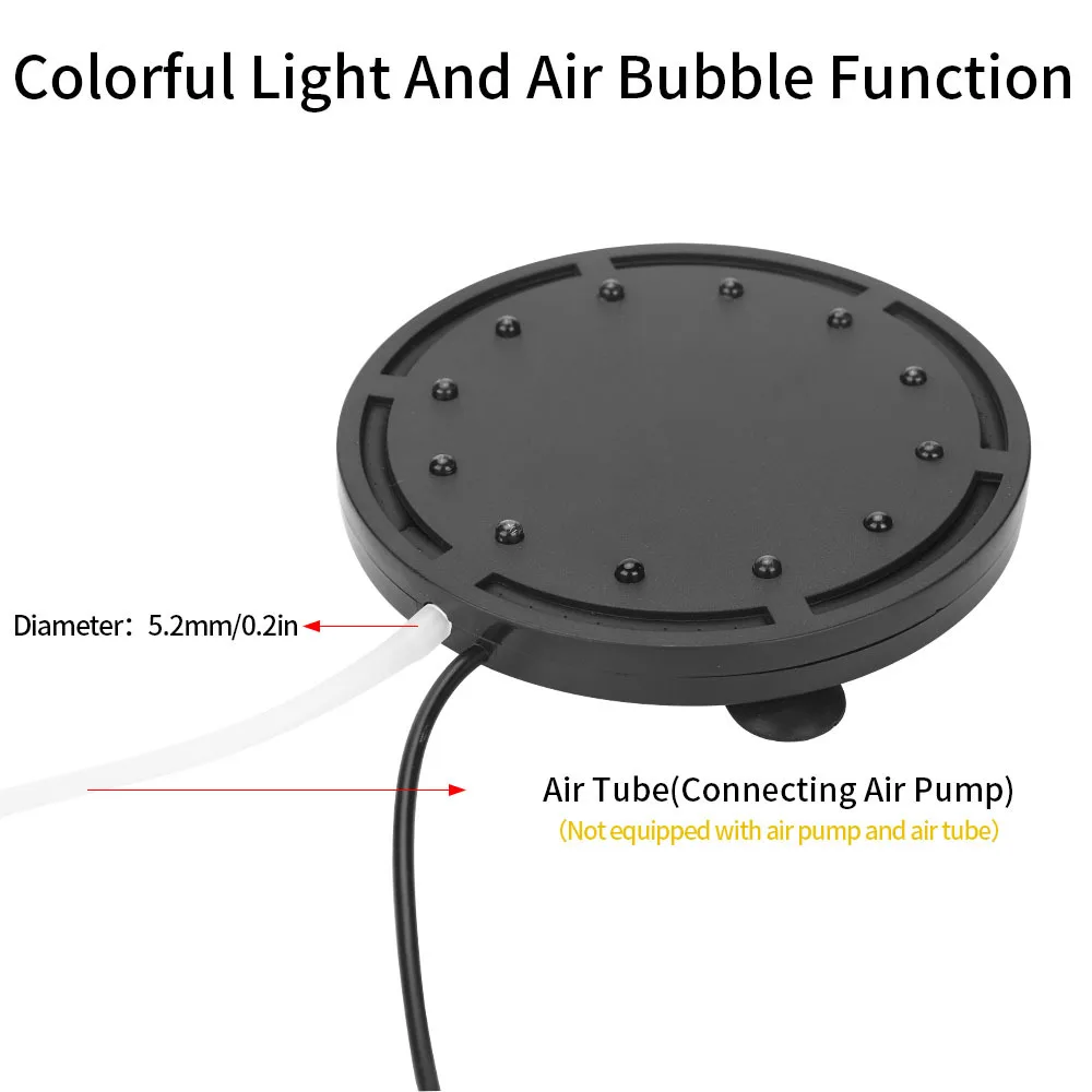 Pop IP68 12LEDs Aquarium Oxyge - Aquarium Fish Colour review and price