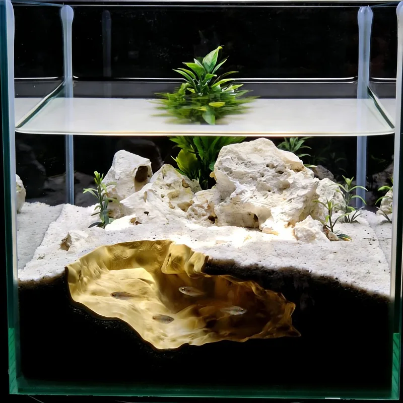 3D Printed High Sim Natural Ro - Aquarium Fish Cave review and price