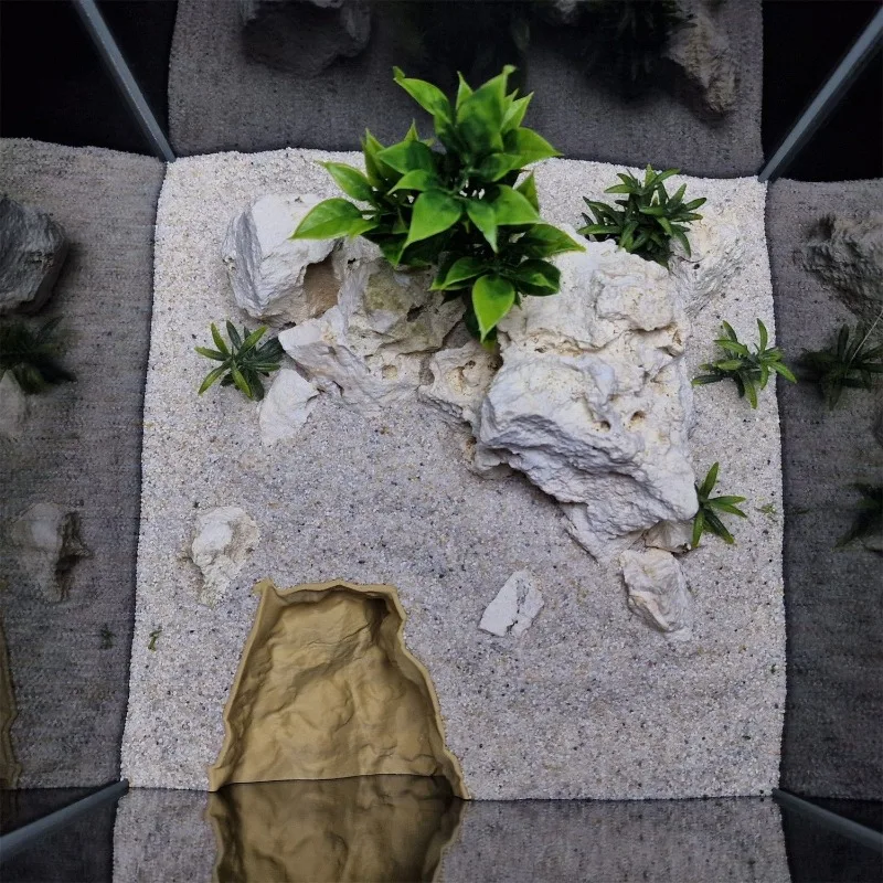 3D Printed High Sim Natural Ro - Aquarium Fish Cave review and price