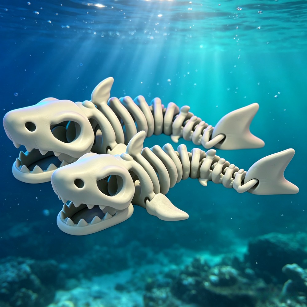 Shark Skeleton Aquarium Decor  - Aquarium Fish Shark review and price