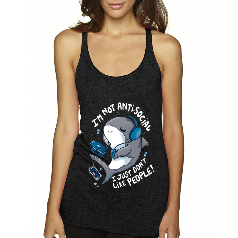 I'm Not Antisocial Shark Women - Aquarium Fish Shark review and price