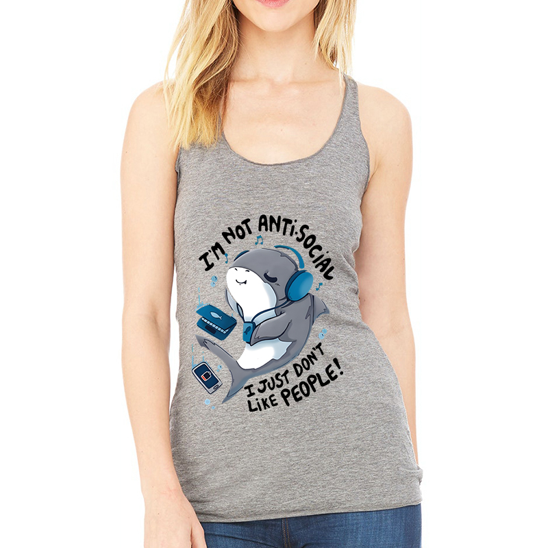 I'm Not Antisocial Shark Women - Aquarium Fish Shark review and price