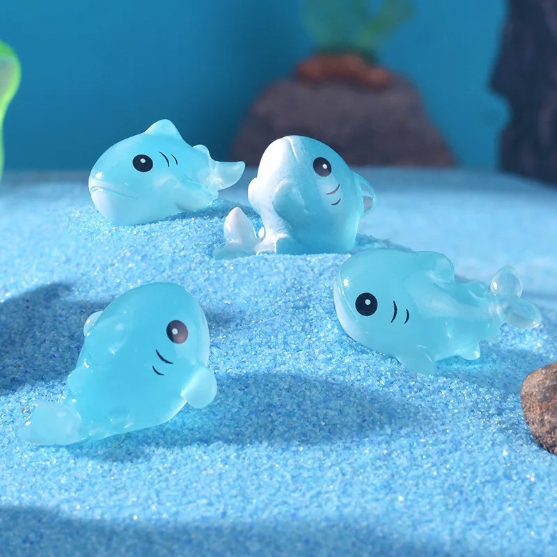 4pcs Luminous Shark Ornament S - Aquarium Fish Shark review and price