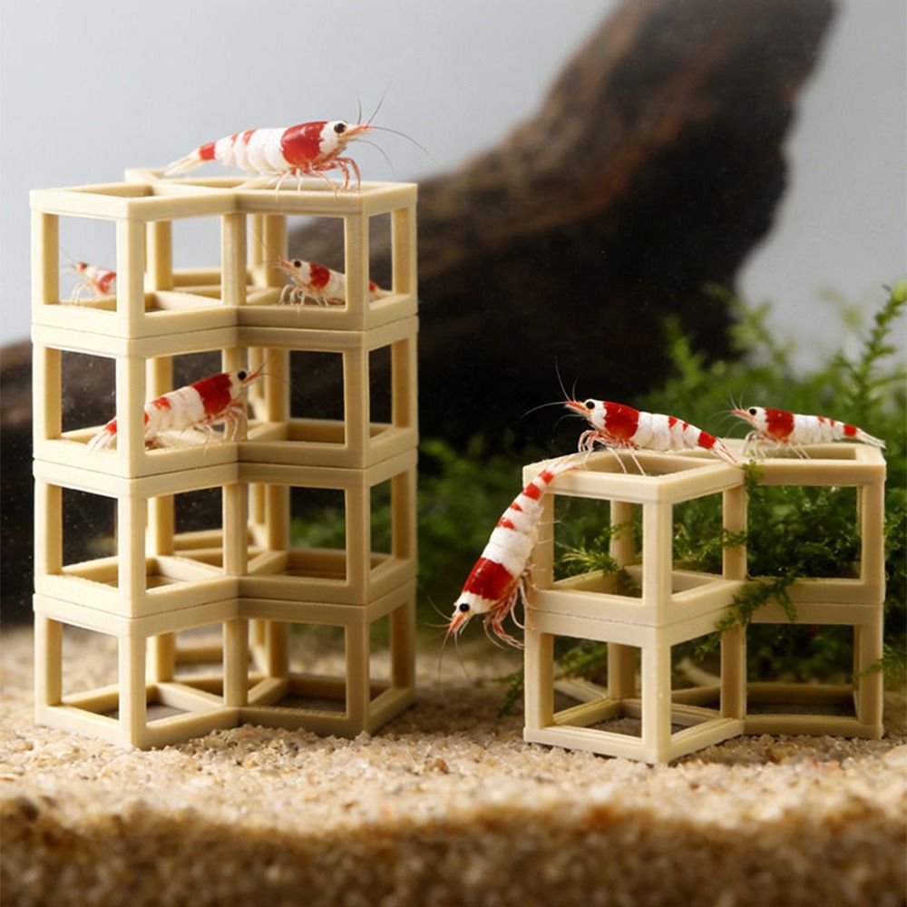 Geometric 3D Printed Aquarium  - Aquarium Fish Hiding Spot review and price