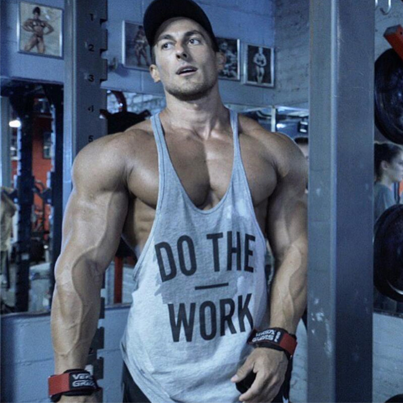 DO THE WORK Gym Tank Tops Mens - Aquarium Fish Shark review and price