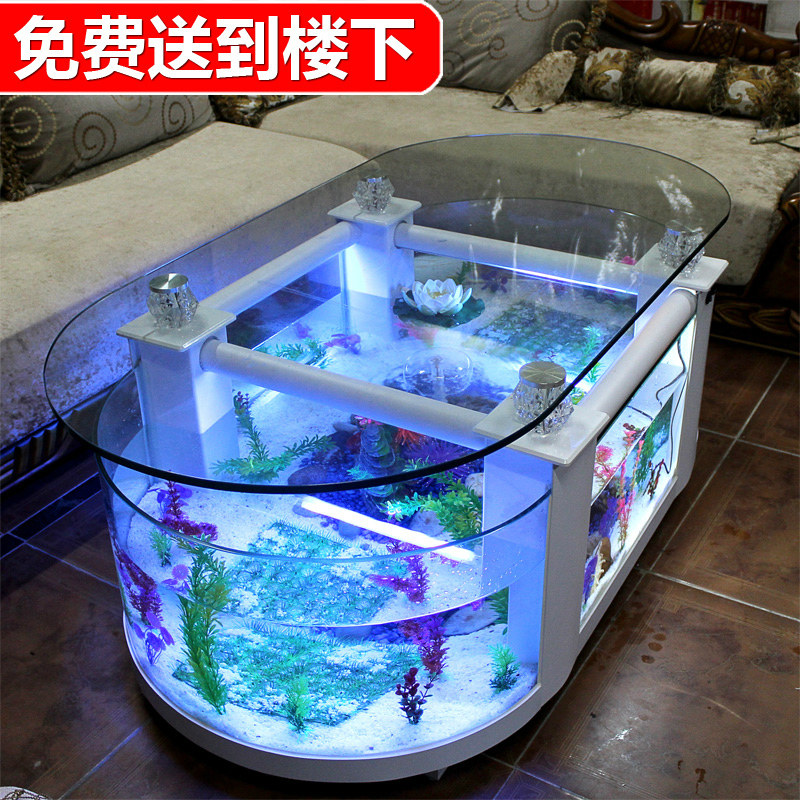 Large ecological coffee table  - Aquarium Xl review and price