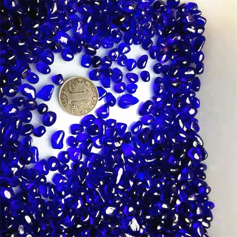 1000g blue Glass Gravel Colour - Aquarium Fish Colour review and price
