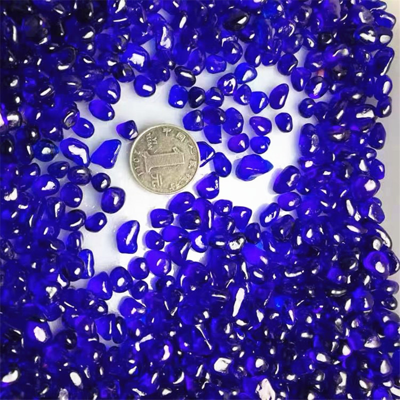 1000g blue Glass Gravel Colour - Aquarium Fish Colour review and price