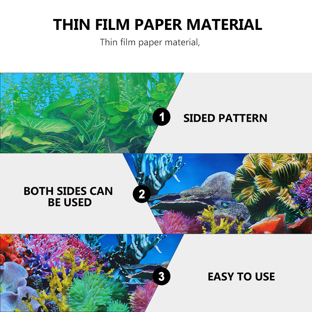 Fish Tank Background Paper Thi - Aquarium Fish Poster review and price