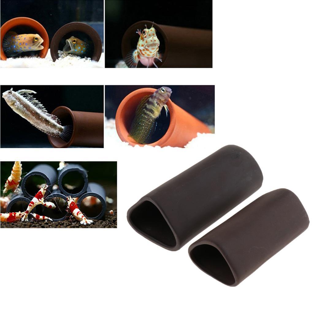 Ceramic Shrimp House Mini Pipe - Aquarium Fish Hiding Spot review and price