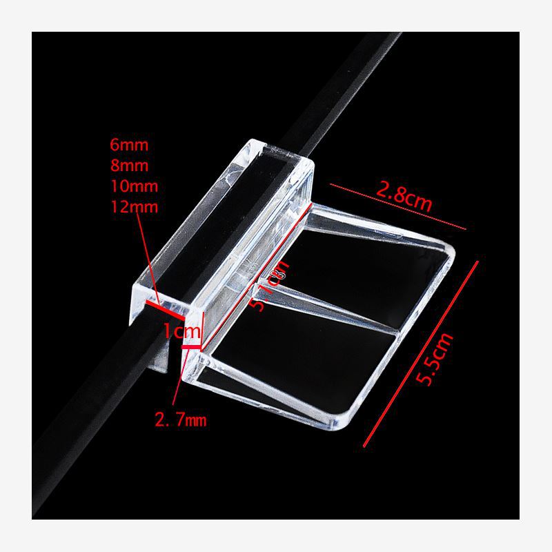 Newest 5/6/8/10/12mm Acrylic C - Aquarium Fish Accessories review and price