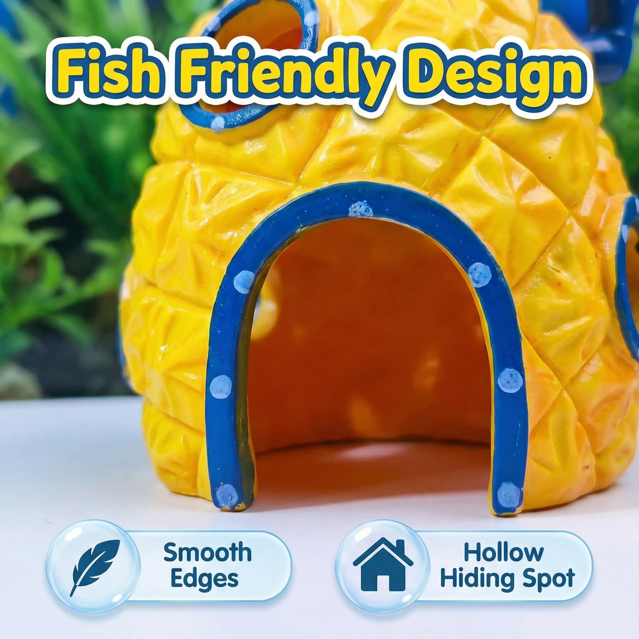 Pineapple House Aquarium Decor - Aquarium Fish Cave review and price