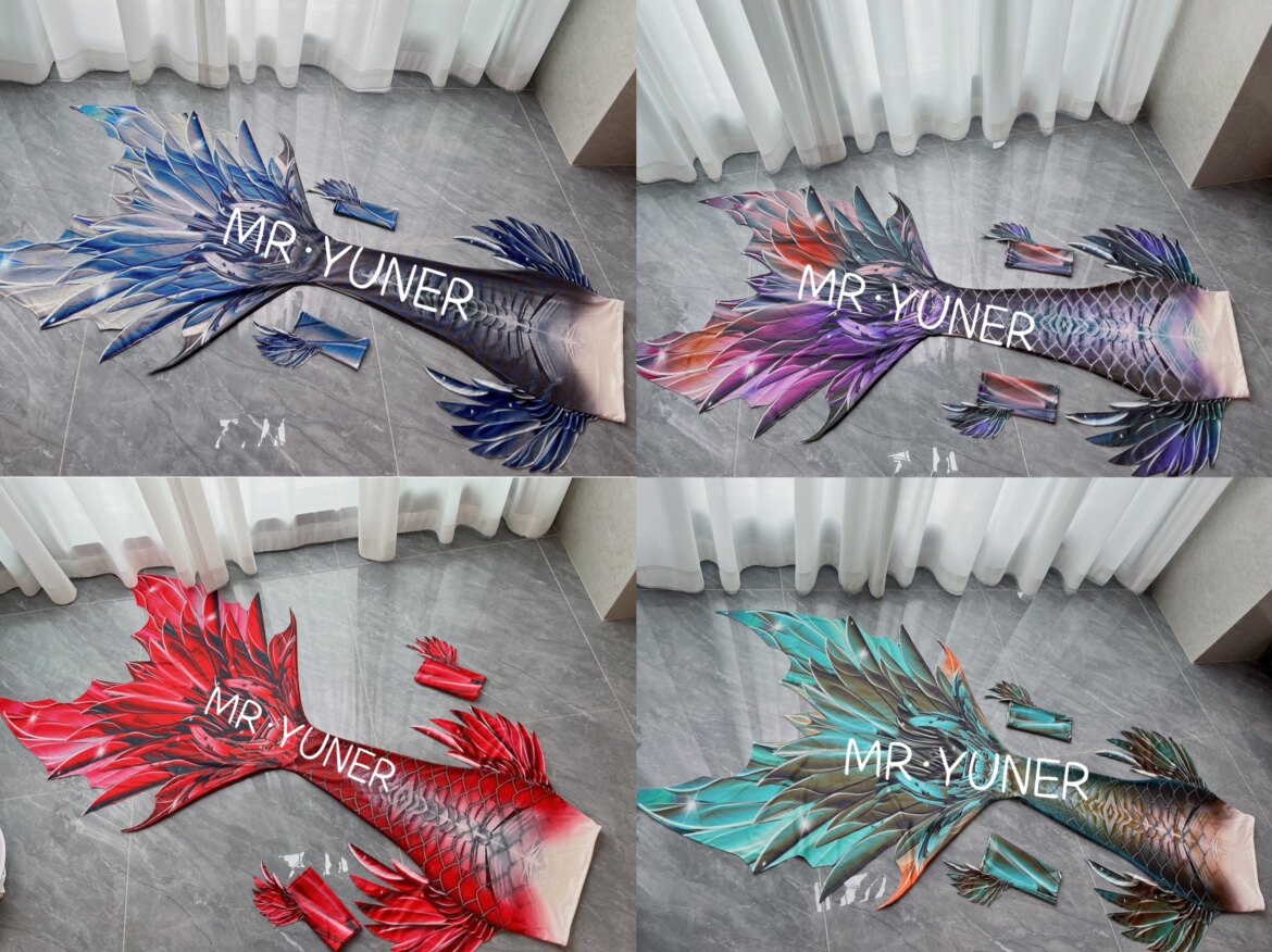 Original Mermaid Big Fish Tail - Aquarium Fish In review and price