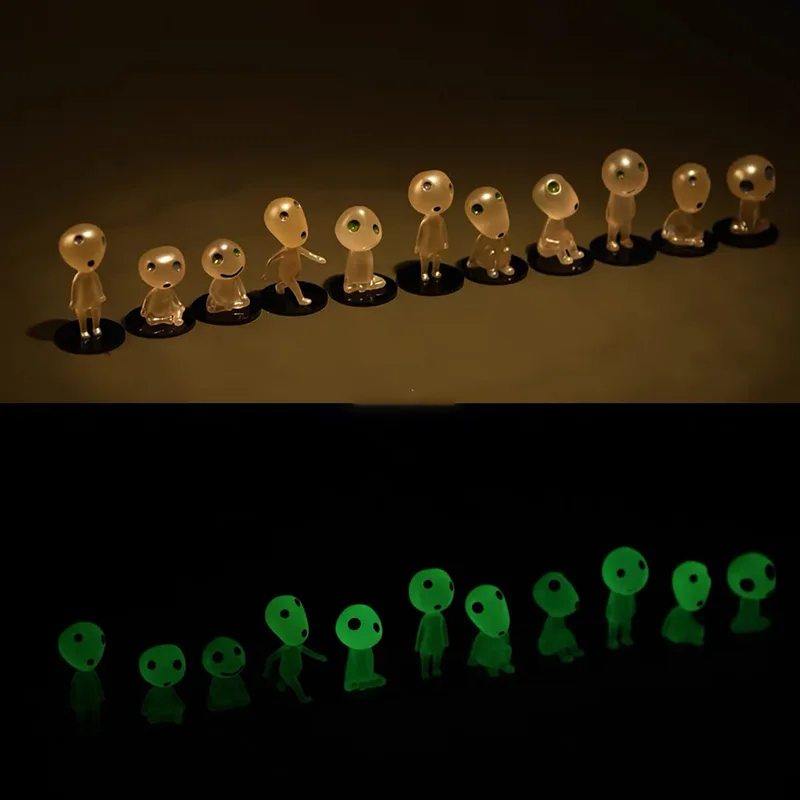 Luminous Elves Mini Figures Fi - Aquarium Fish Accessories review and price