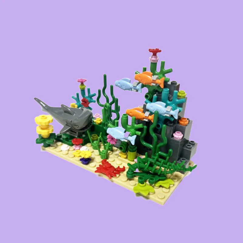 City MOC Aquarium Underwater W - Aquarium Fish Shark review and price